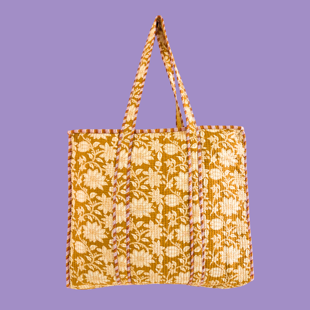 Floral Tote Bag
