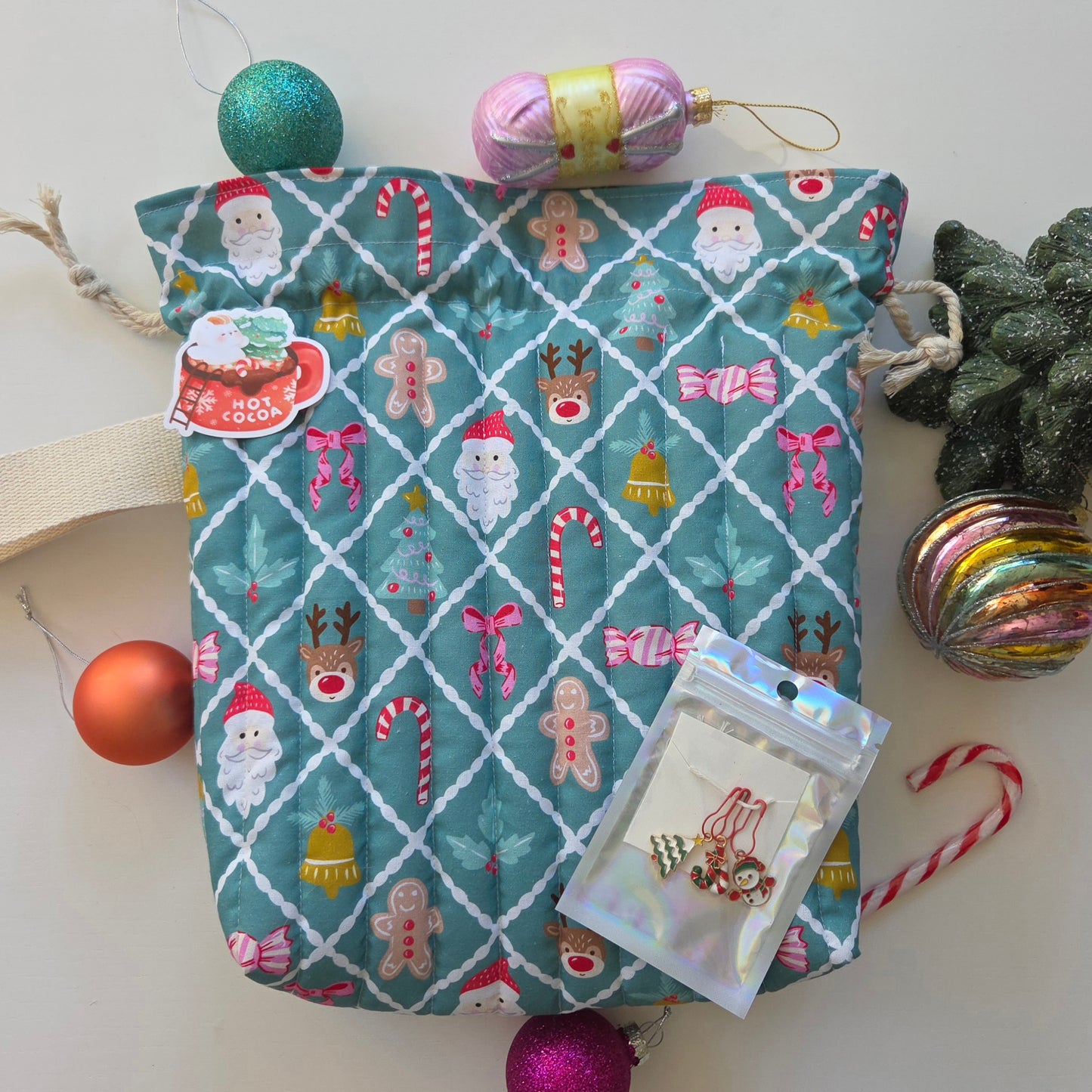 Holly Jolly Christmas Project Bag