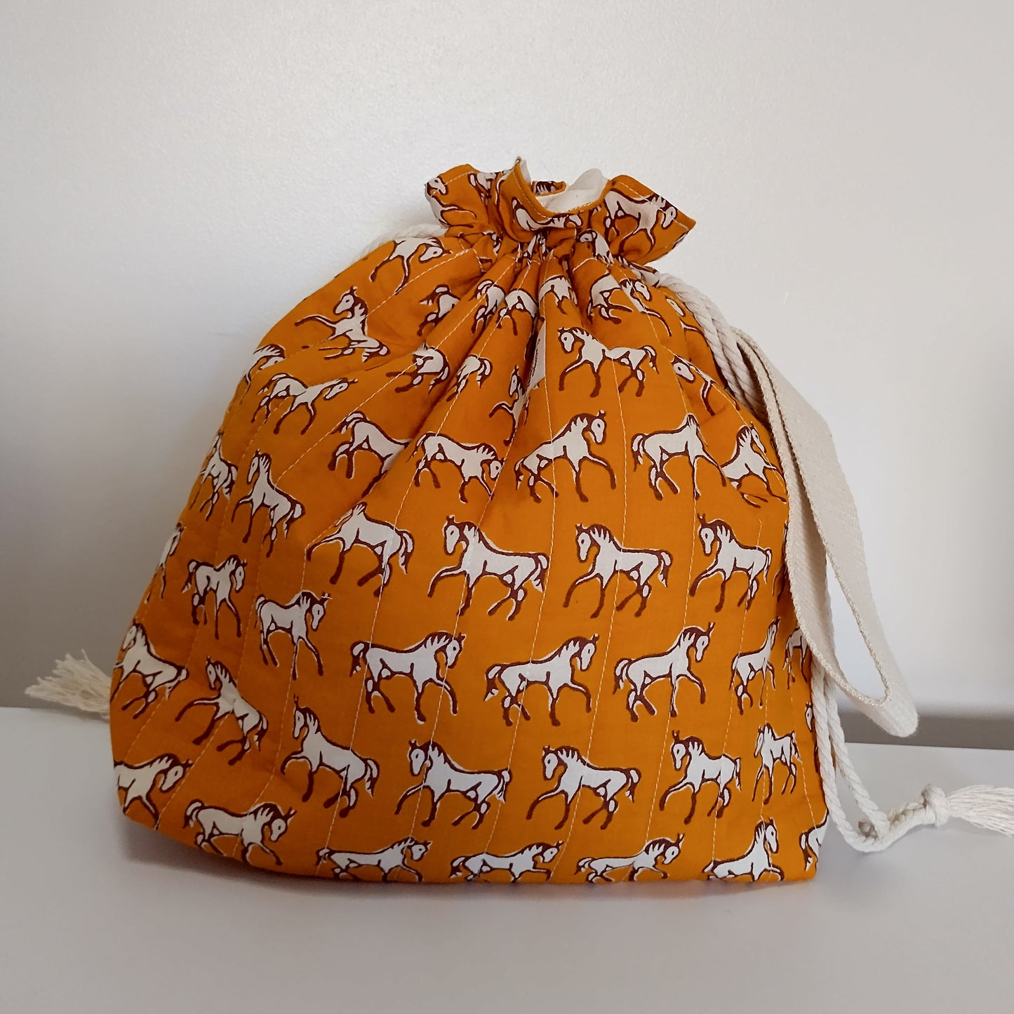 In-stock Horses Drawstring Bag