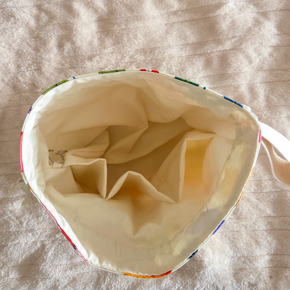 Spring no. 1 Drawstring Project Bag