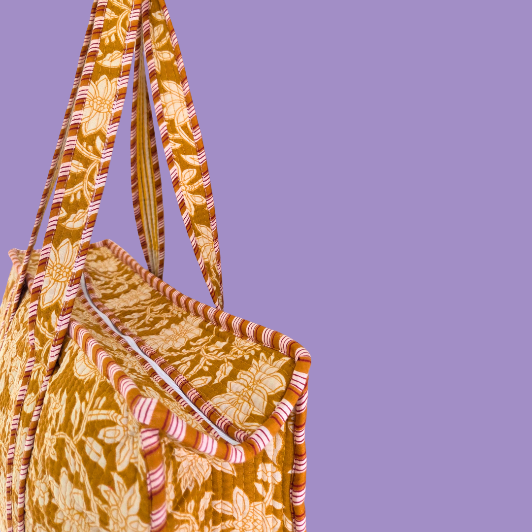 Floral Tote Bag