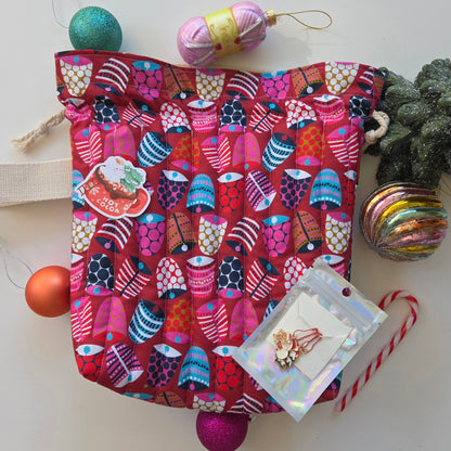 Jingle Bells Christmas Project Bag