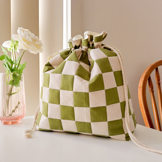 Olive Garden Drawstring Project Bag