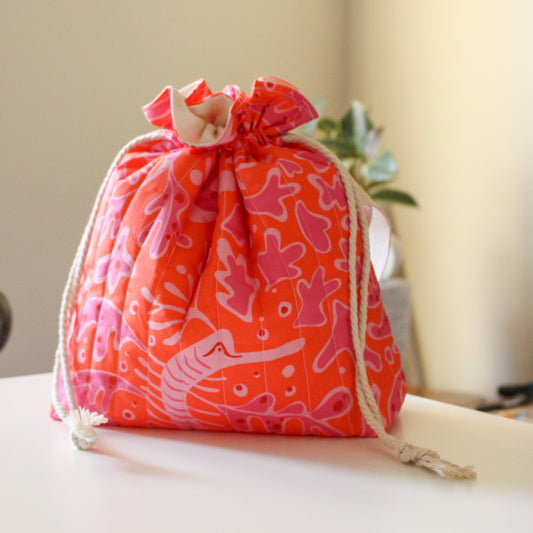 Rosie Drawstring Project Bag