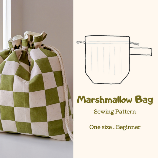 Patil Knits Marshmallow Bag Sewing Pattern