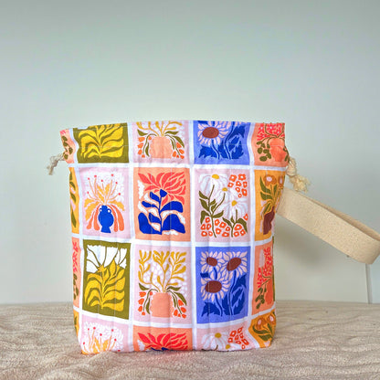 Spring no. 2 Drawstring Project Bag